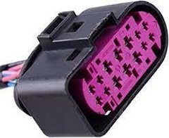 121025 CONECTOR 9 TERMINALES UNIDAD DE FOCO DE XENON - HID AUDI VOLKSWAGEN SEAT