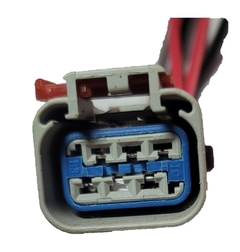 1250106 CONECTOR 6 TERMINALES BOMBA DE GASOLINA FORD - LINCOLN 2011-2019 Hembra en Cable Cal. 16