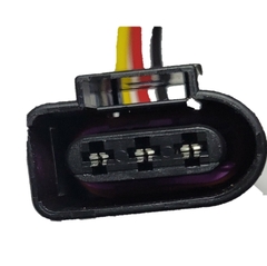 1450218 CONECTOR 3 TERMINALES SENSOR POSICION ARBOL LEVAS VW, GOLF, JETTA BEETLE SEAT