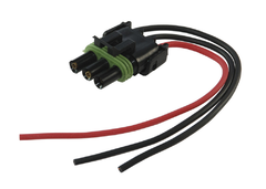 1453310 CONECTOR 3 TERMINALES SENSOR MAP Y OXIGENO CHEVROLET MACHO NEGRO