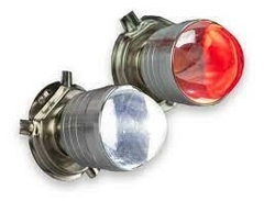 FOCO LED H4 MOTO CON LUPA 