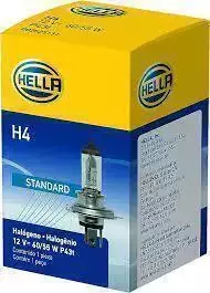 HELLAH4 FOCO H4 HALOGENO -P43t 12V 60/55W 178555001 HELLA - comprar en línea