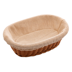 Cesta Oval de Rattan 24cm