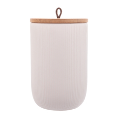 Pote Decorativo Ceramica Branco 12cm