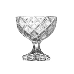 Taça de Sobremesa de Vidro Diamond 170ml - comprar online