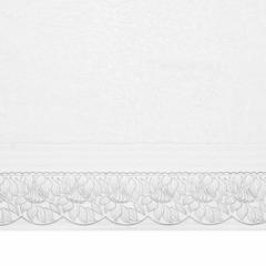 TOALHA SOCIAL 30CM X 50CM ALGODÃO EGÍPCIO CRISTAL RENDA PAOLA BUETTNER - comprar online