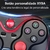 Controle Gamer Sem Fio com Suporte Celular Joystick Manete Bluetooth 2.4G