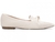 Sapatilha mocassim feminina de bico fino na cor bege, com detalhe de nó na parte frontal.
Sapatilha Mocassim Feminina
Sapatilha Bico Fino
Sapatilha Confortável
Sapatilha Elegante
Calçado Feminino Casual
Sapatilha Napa Off White
Sapatilha com Forro Acolcho