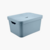 Caixa Organizadora Cube Com Tampa Azul