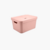 Caixa Organizadora Cube Com Tampa Rosa - comprar online