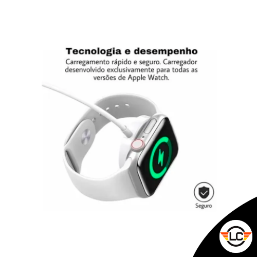 Cabo Carregador P/ Relogio Apple Watch - Series 1 2 3 4 5 6 - LX