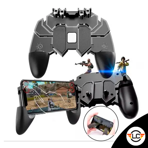 Controle Para Jogar Free Fire Bluetooth Sem Fio Android - v8