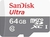 Cartão de Memória Micro Sd 64Gb Classe 10 SanDisk - comprar online