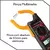 Multímetro Alicate Voltímetro Amperímetro Multifuncional - loja online