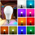 Lampada Led Bulbo 5w Rgb Colorida Bivolt Controle Remoto - comprar online