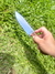 Faca para bushcraft aço SAE-5160 virgem - Mendes Knives Custom