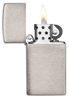 Encendedor Zippo Slim Cromado Mate en internet