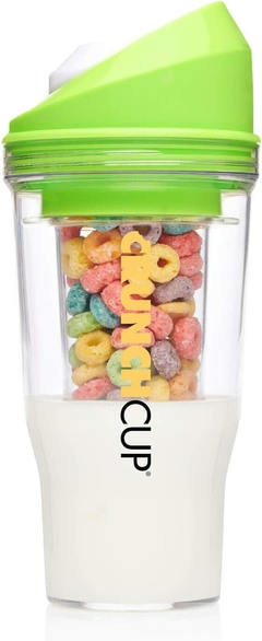 Crunch Cup Xl Vaso Portable Para Llevar Cereal Sin Cuchara en internet