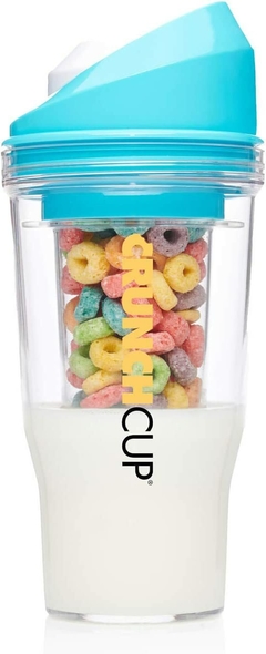 Crunch Cup Xl Vaso Portable Para Llevar Cereal Sin Cuchara