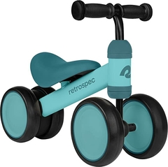 Bicicleta De Equilibrio Para Bebes Con 4 Ruedas Retrospec