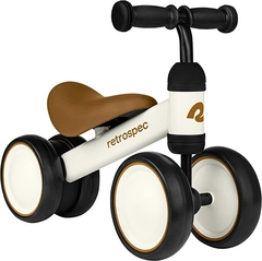 Bicicleta De Equilibrio Para Bebes Con 4 Ruedas Retrospec en internet