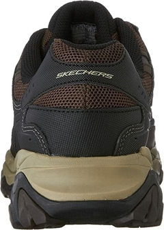 Skechers Afterburn Caballero Piel Memory Foam Lace-up - UniverSupplyMx