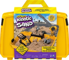 Kinetic Sand Caja De Arena con kit Construcción