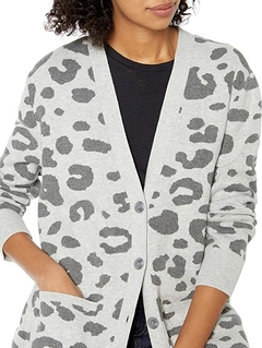 Daily Ritual Sweater Ultra-Suave Leopard Jacquard