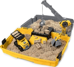 Kinetic Sand Caja De Arena con kit Construcción - comprar en línea