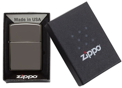 Encendedor Zippo Classic Black Ice 150 Genuino