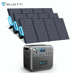 Generador Solar Bluetti 2000w Con 3 Paneles 120w Set Combo