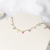 Colar Choker Com Zircônias Coloridas Folheada a Ouro 18k - comprar online