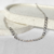 Colar Choker Elos Groumet Banhado a Ouro Branco - comprar online