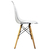 Cadeira Charles Eames Eiffel Transparente, Cristal Cor Neutra - comprar online