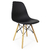 Mesa Retangular Preta MDF e Metalon 120x80cm + 6 Cadeiras Eames - comprar online