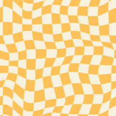 Yellow Chessboard