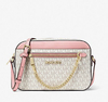 Bolsa Michael Kors crossbody Cor Vanilla / rosa