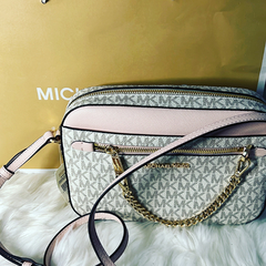 Bolsa Michael Kors crossbody Cor Vanilla / rosa - comprar online