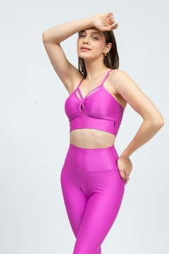 Conjunto Rosa Chiclete (Calça/top) - DFZ - Dri Ferraz