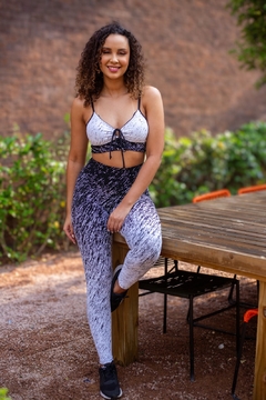 Conjunto Jacquard (Calça/top)