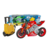 Brinquedo Moto Radical Wash Garage Com Vários Acéssorios Usual Brinquedos - comprar online