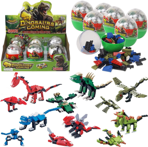 Dinossauro Surpresa no ovo Zoop Toys - Blanc Toys - Felicidade em brinquedos