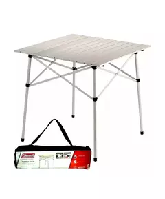 Mesa plegable Coleman de aluminio y acero