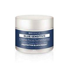 Crema facial humectante blue sensitive