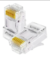 Conector Cabo De Rede Rj45 Cat5e Macho Ouro 2flex com 100unds