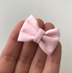 MINI LAÇO GRAVATINHA RN - Mini Estrelinhas Rosa