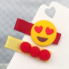 Kit Hairclips - Emoji