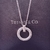 Colar círculo cravejado Tiffany&Co - comprar online