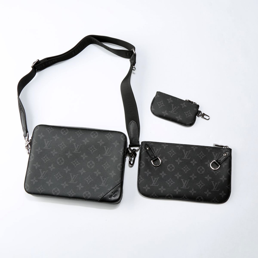Bags Briefcases Louis Vuitton LV Trio Messenger Eclipse