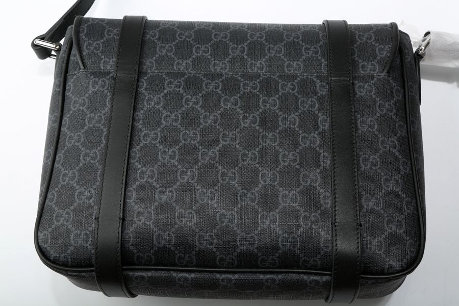 Gucci Supreme Web Large Flap Messenger Bag - A World Of Goods For
